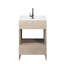 Ensemble de meuble-lavabo simple 24 po Sallisaw-718216122