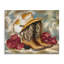 Toile Bottes et grappes florales, conception de Kim Allen-98434236