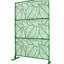 Paravent en métal l 76 po, H 48 po, pour jardin, terrasse - Extérieur polyvalent, l 76 po H48