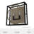 2 - Light Dimmable Flush Mounted Sconce-63574006