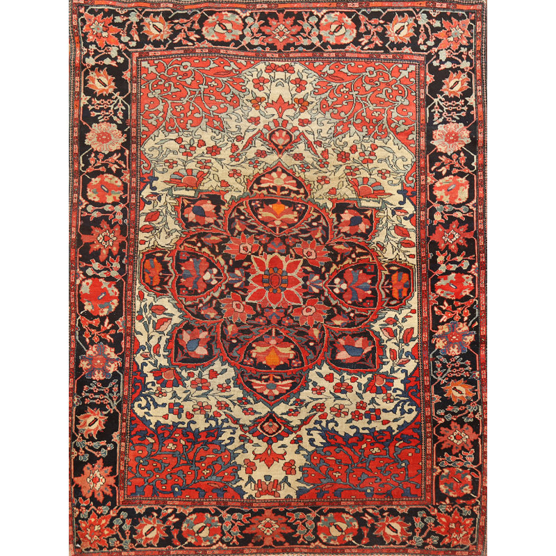 Tapis traditionnel pré-1900 3 x 5