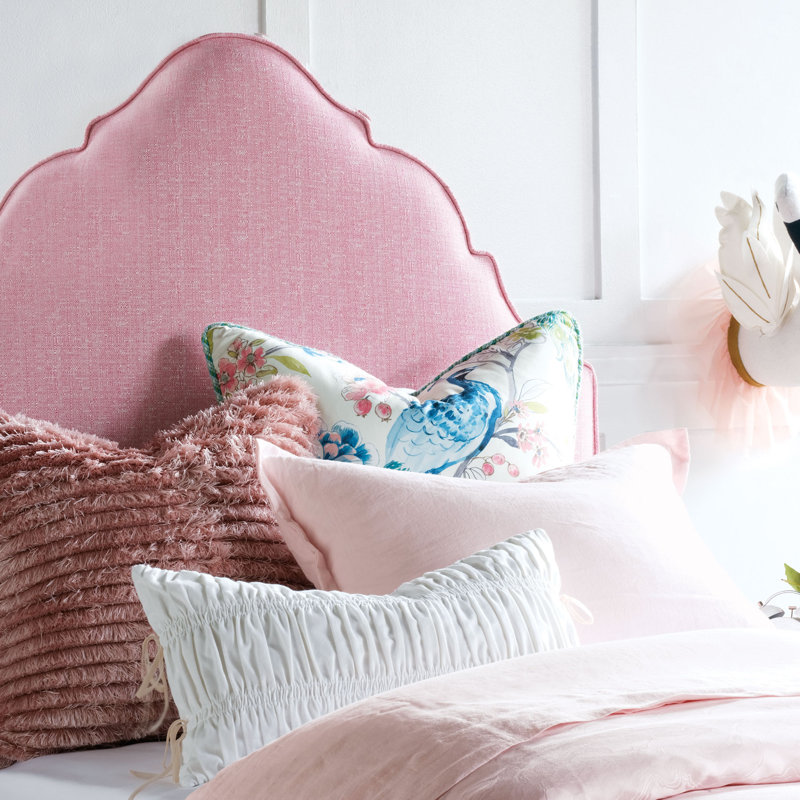 Emmy Square Pillow Cover & Insert, Faux down