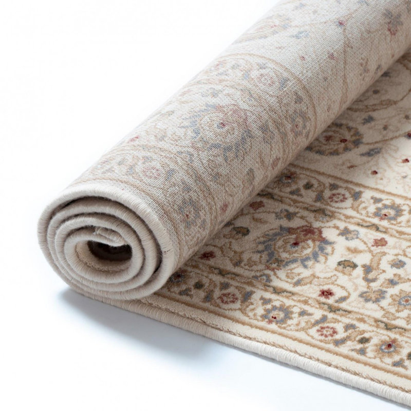 Moldabela Floral Wool Area Rug, Rectangle 280 x 380cm