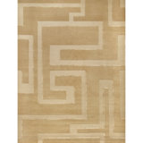 Geometric Area Rug in Biscuit/Ivory