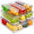 10 Pack Refrigerator Organizers And Storage, Stackable Fridge Organizer Bins With Lids, BPA-Free Produce Fruit Storage Containers For Storage Clear For Food, Drinks, Vegetable Storage