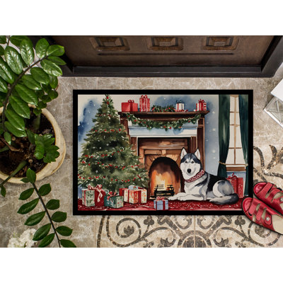 Jerae Non-Slip Christmas Doormat