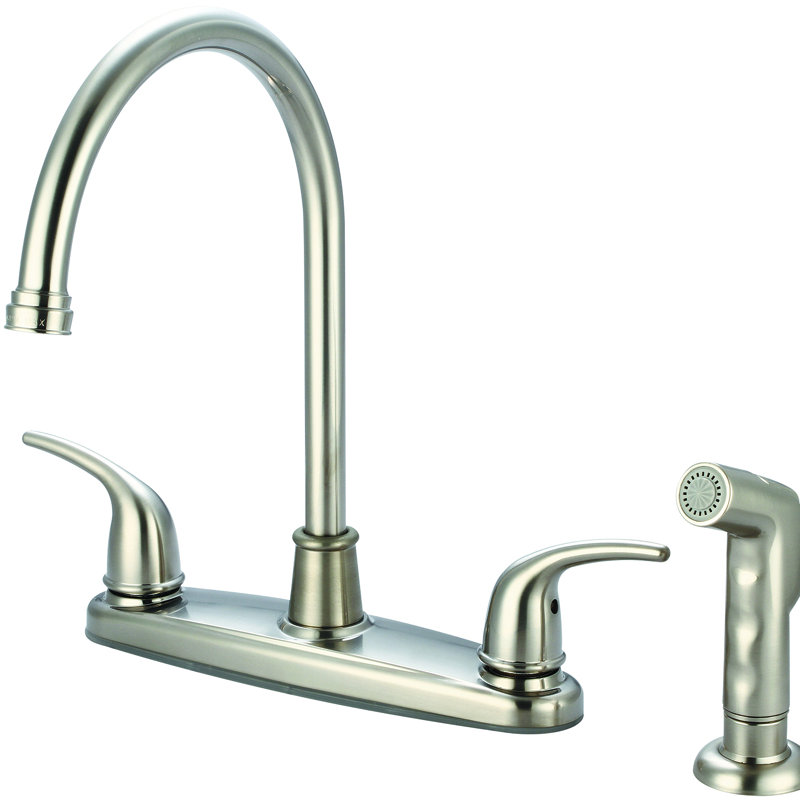 Olympia Faucets Kitchen Faucet, PVD Brushed Nickel