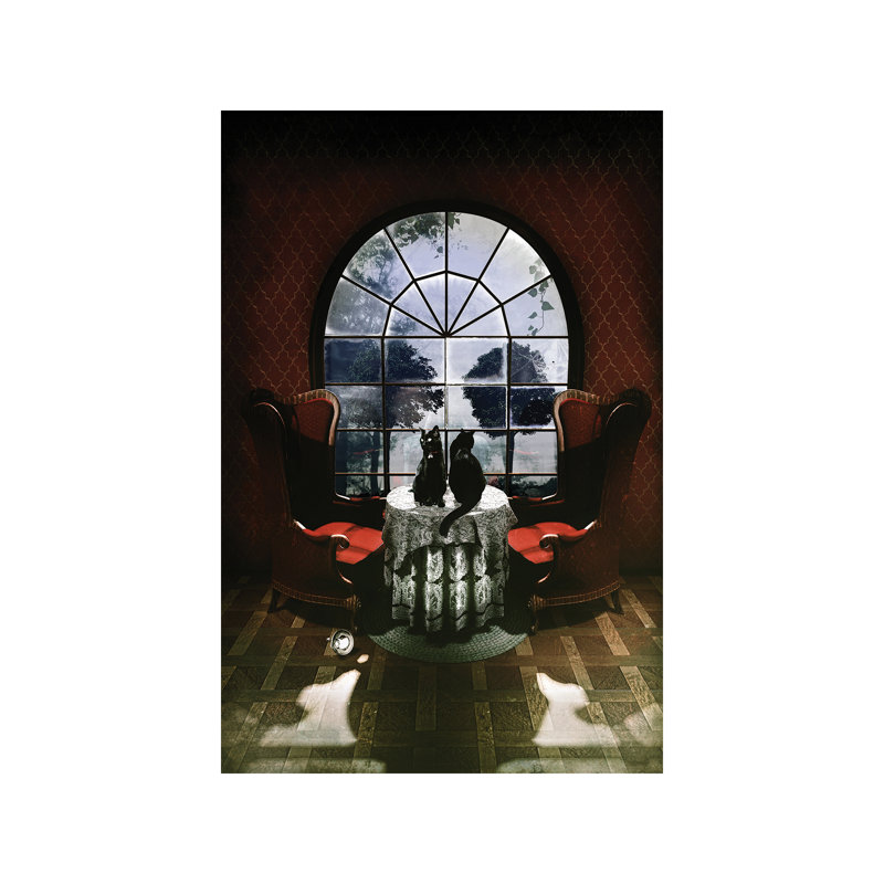 Room Skull - Print on Canvas, 66.04 cm H x 45.72 cm W x 1.91 cm D, No Frame