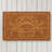 Crab Embossed Outdoor Doormat