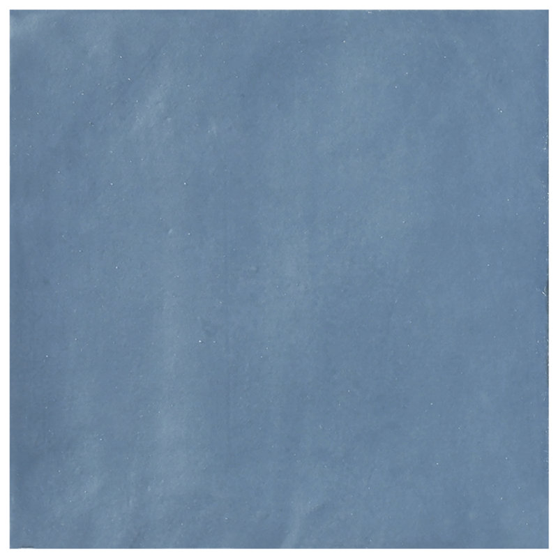 Carreau de porcelaine 5,5 po x 5,5 po Subway Tile, Bleu