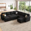 Canapé-lit modulaire avec repose-pieds Caren-115354293