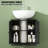 Modern Under-Sink Storage Cabinet, Designed for Pedestal Sinks