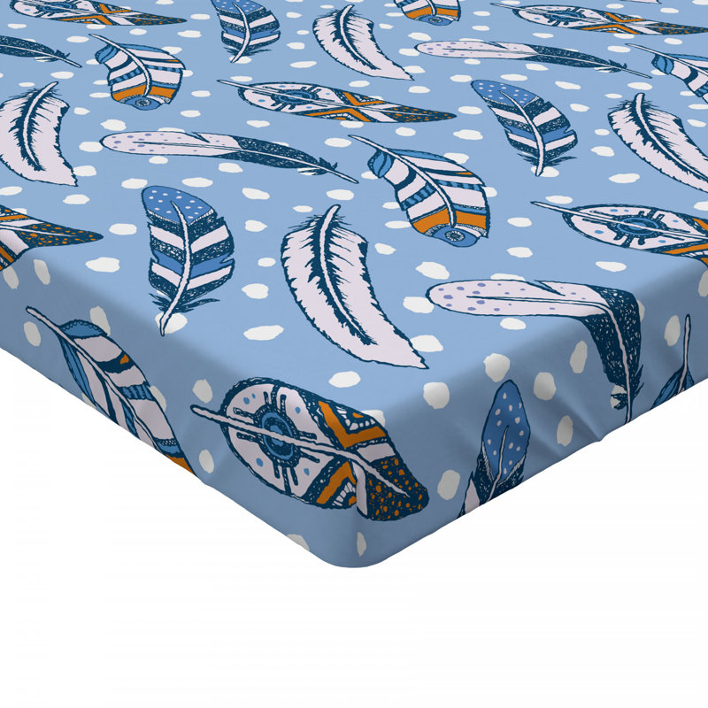 Microfiber Polka Dots Fitted Sheet, Full Fitted Sheet