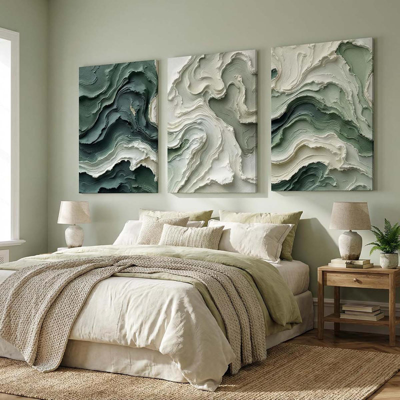 3 Piece Wrapped Canvas Print, 40 cm H x 30 cm W