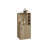 Toyei Corner Bar Cabinet With Bottle Rack, Open Shelves, And Hidden Storage-1454494951