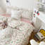 Ensemble de housse de couette chic 100% coton imprimé de fleurs-110239081-110239095