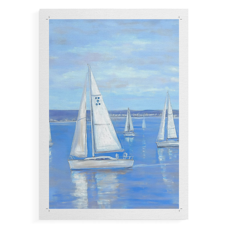 NAUTICAL Series CLV - Impression sur toile seulement - NON CADRE, H 27 po x l 18 po