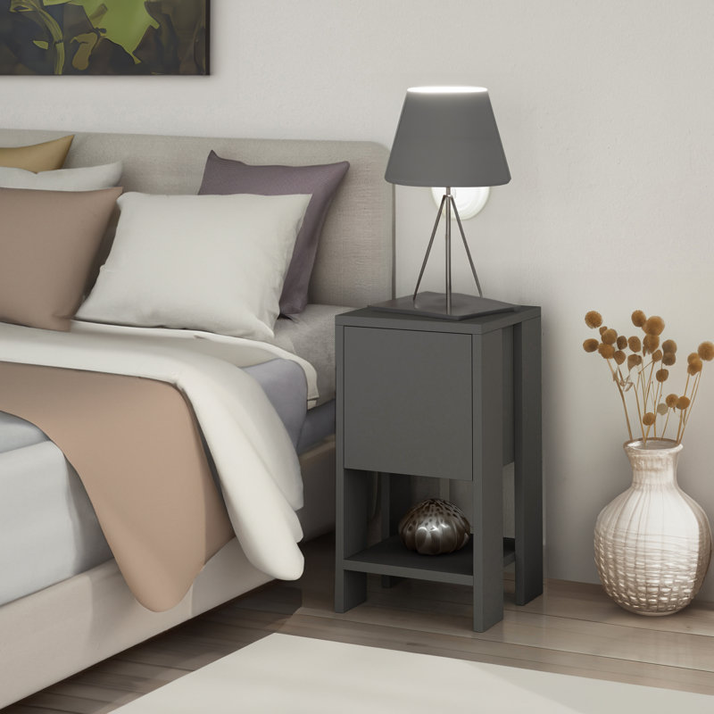 Bronzavia 11.81'' W Particle Board / Chipboard Nightstand