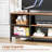 Kayleemae 55 Inch Dresser TV Stand with Power Outlets, Media Console with 4 Drawers and Open Shelf for Living Room and Bedroom or Dorm-1535991572