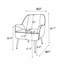 Fauteuil d'appoint en velours de style moderne Mid-Century Sherpa-988023472