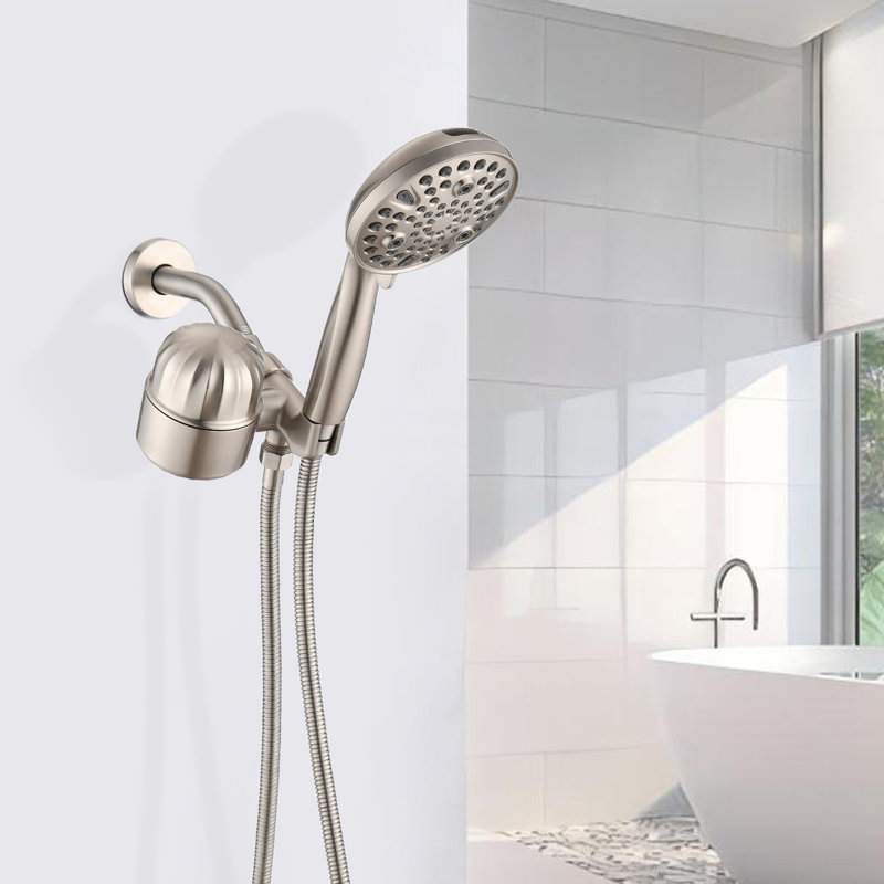 Rain Handheld Shower Head 2.0 GPM GPM, Brushed Nickel