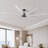 96 Inch Industrial DC Motor Ceiling Fan, Large Ceiling Fan with 8 Reversible Blades, 5-Speed Remote Control, Home or Commercial Ceiling Fans for Porch/Garage/Shop-1397539491