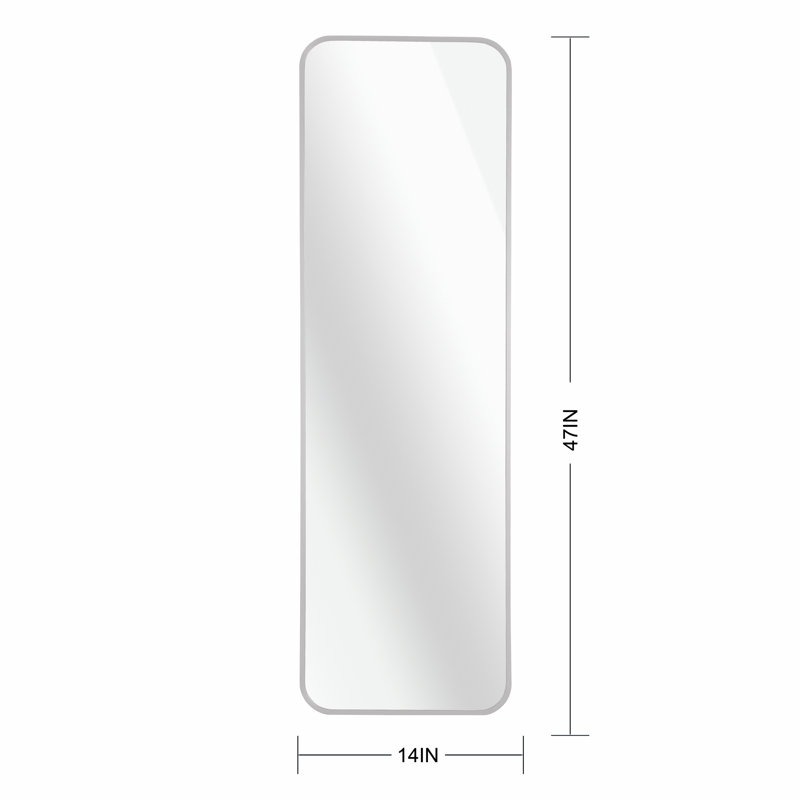 Miroir rectangulaire, Argent argent
