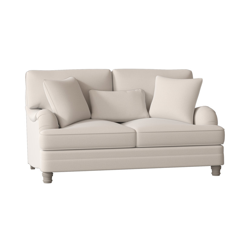 Tarleton Loveseat, Blanca, White 5555-000