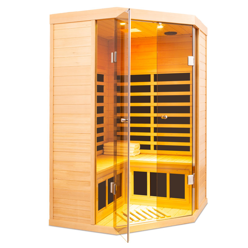 Sauna de coin pour deux personnes