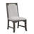 Dabbs Wood Dining Side Chair In Gray
