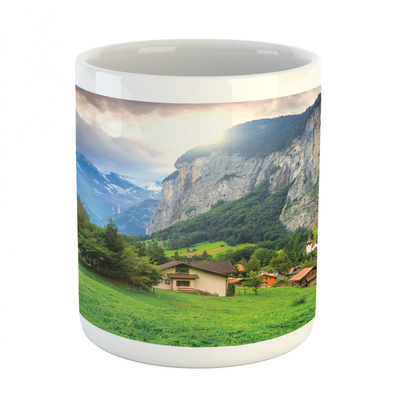 Grande tasse à café européenne