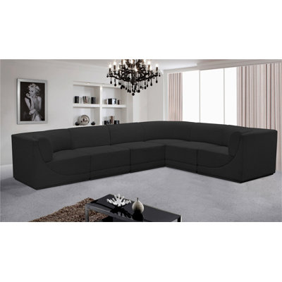 Canapé modulaire rembourré 6 pièces Ollie