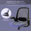 Fauteuil de direction pivotant avec coussin 4D Virginia