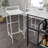 Svelte 30" Coastal Contemporary Iron Saddle-Seat Low-Back Bar Stool with Foot Rest-1368034308