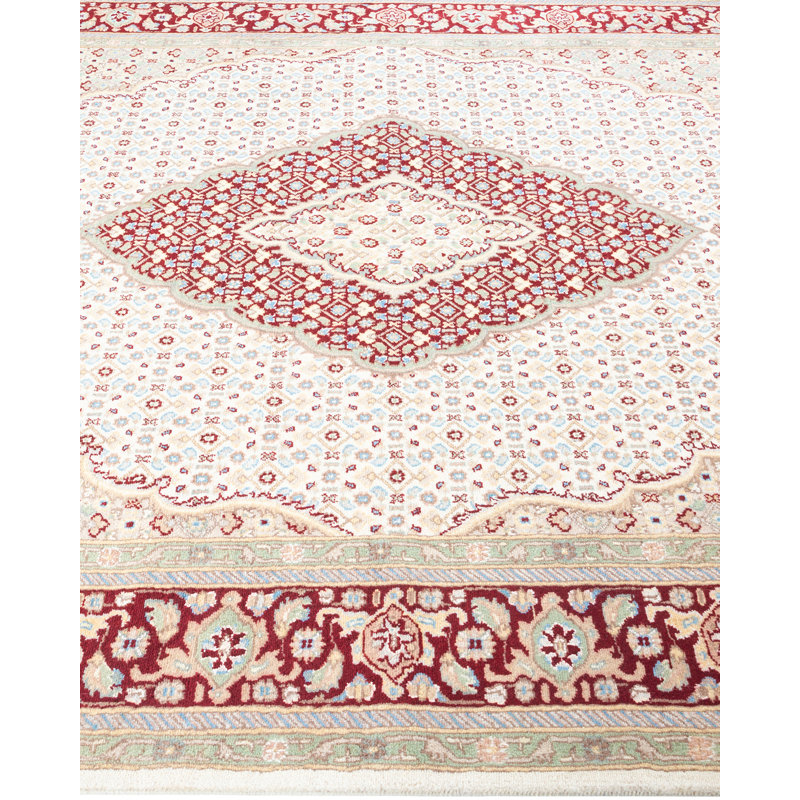 Classic One-of-a-Kind 6'2" X 9'5" Hand Knotted Area Rug