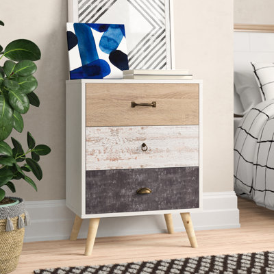 Aristomache 3 Drawer Chest Of Drawers