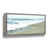 Cadre flottant gris et blanc