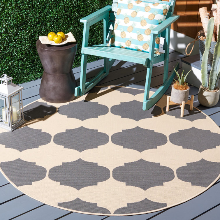 Herefordshire Performance Geometric Indoor/Outdoor Area Rug