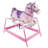 Spring Rocking Horse - Plush Bouncy Ride-On Toy with Fun Sounds, Wood Handles, and Adjustable Stirrups for Kids Ages 3 to 6 by Happy Trails-21609128