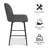 Kanasha 26.9" Swivel Counter Height Bar Stools-734411364-734594570