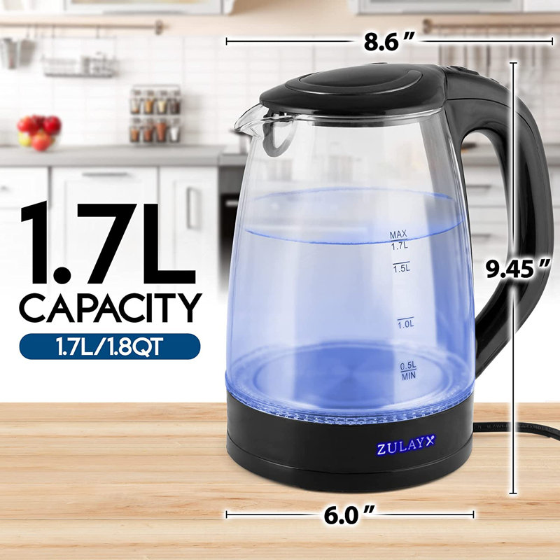 Zulay Kitchen Electric Kettle - Thumbnail 5