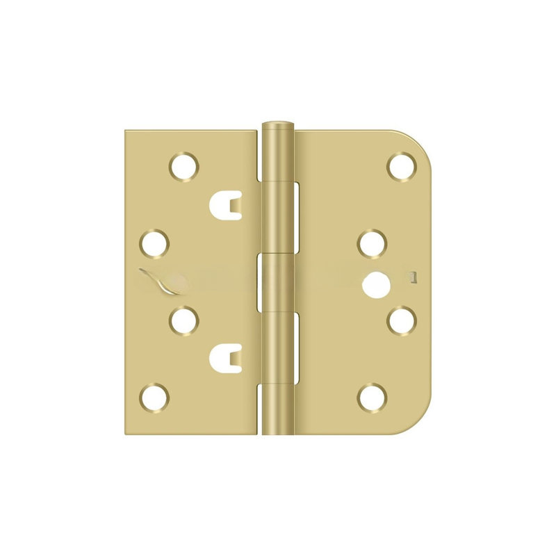 Steel Butt Bearing Hinge, Satin Brass
