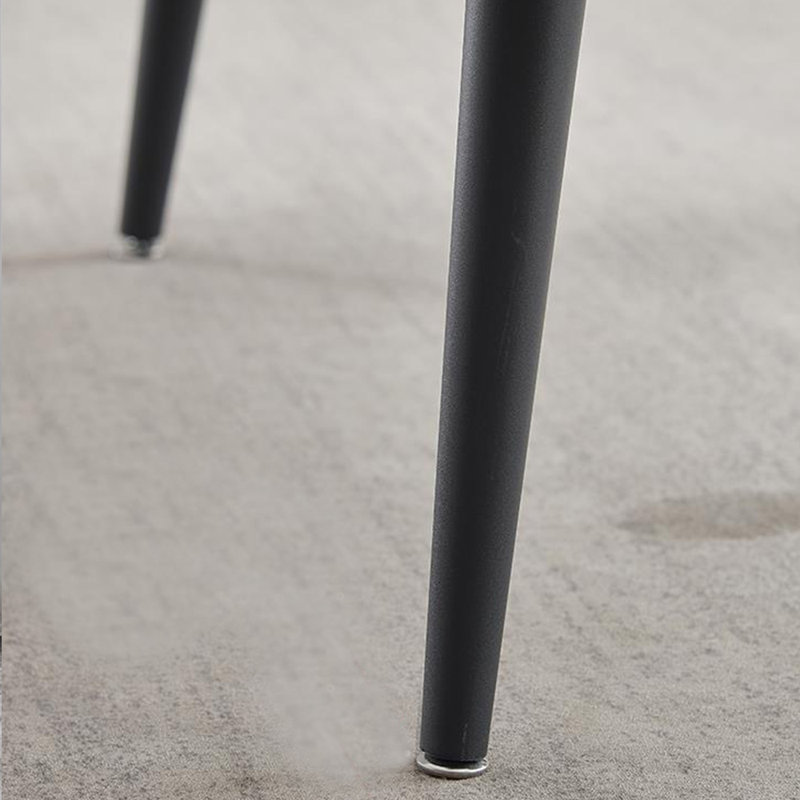 Ensemble de chaises de table en acier au carbone fritté Chic, H 29,52 po x L 55,11 po x l 31,49 po