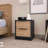 Nightstand, Two Large Drawers