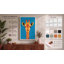 Giraffe Head Bold Modern - Wrapped Canvas-1943526320-1943526344