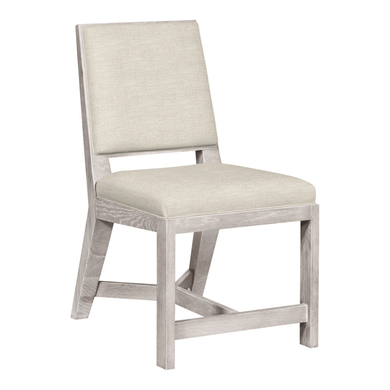 Chaise d'appoint rembourrée Thom Filicia Home, Lin Tommy, Gris colombe