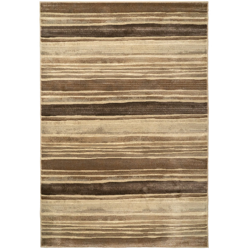 Annaclara Striped Indoor Rug, Rectangle 5'3" x 7'7"