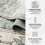 Cashmere Machine Tufted Area Rug ( Low-Pile Traditional)-1869572246