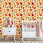 Papier peint auto-adhésif à peler et coller feuilles d'automne saison d'automne feuilles de chêne glands de baies rouges papier contact mural amovible auto-adhésif pour armoires de cuisine de chambre à coucher 24 po x 118 po-535005380