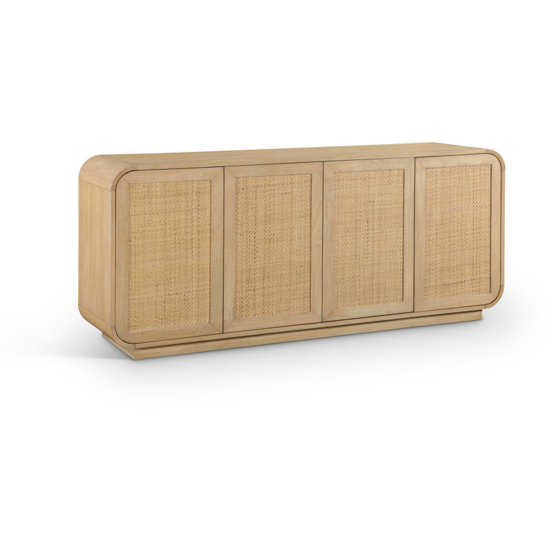 Buffet / bois d'hévéa Burta